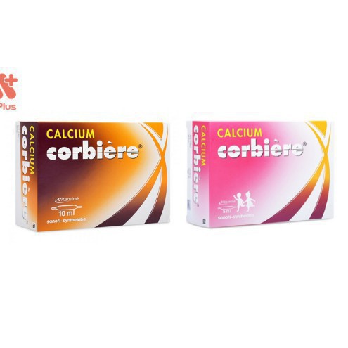 ✔️️️Calcium Corbiere 5ml & 10ml- Bổ sung canxi hộp 30 ống