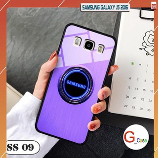 Ốp lưng Samsung J5 2016/J7 2016 -lưng kính in logo hãng điện thoại đẹp