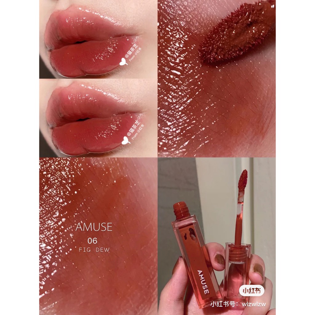 Son tint bóng - AMUSE DEW TINT (Có Sẵn) | BigBuy360 - bigbuy360.vn