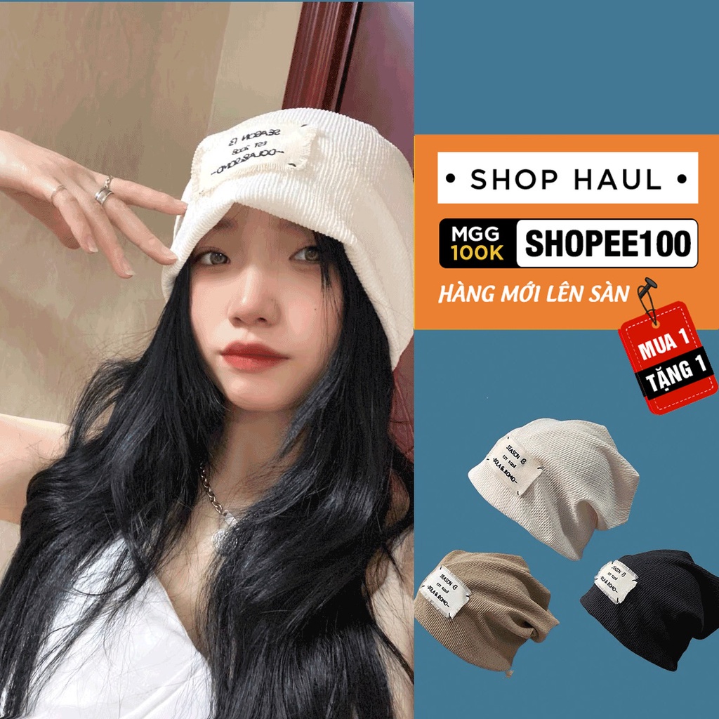 Mũ len unisex hip hop dáng Hàn Quốc ML-U01
