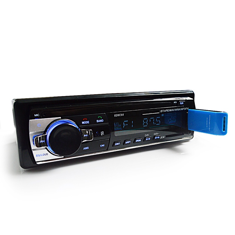 Máy Phát Radio FM Bluetooth Kỹ Thuật Số 1 Din 12V / 24V 1Din 60Wx4 Cho Xe Hơi | BigBuy360 - bigbuy360.vn