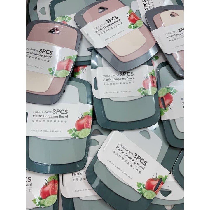 SET 3 THỚT NHỰA CAO CẤP KHÁNG KHUẨN