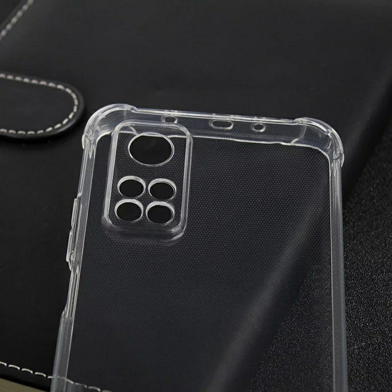 Ốp lưng Xiaomi Mi 10T Pro / Mi 10T / Mi 11T / Mi 11T Pro dẻo trong suốt lồi 4 góc chống sốc cao cấp