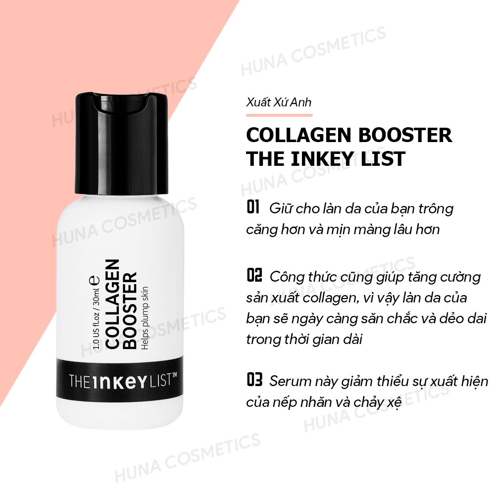 [BILL SEPHORA] SERUM CHỐNG LÃO HÓA COLLAGEN BOOSTER FIRMING PEPTIDE THE INKEY LIST