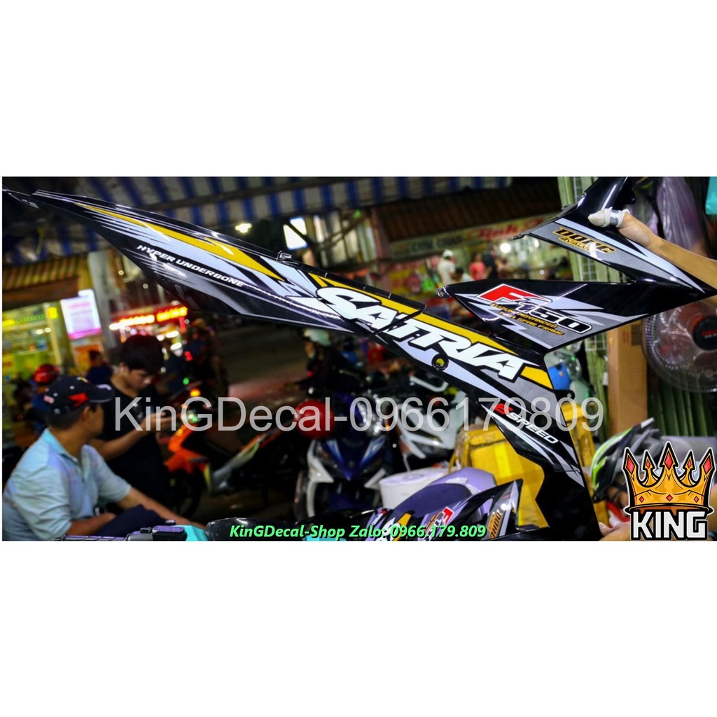 Tem Rời Raider, Satria Vàng V6 - Ảnh Thật #Raider #Raider150 #Satria #Satria150