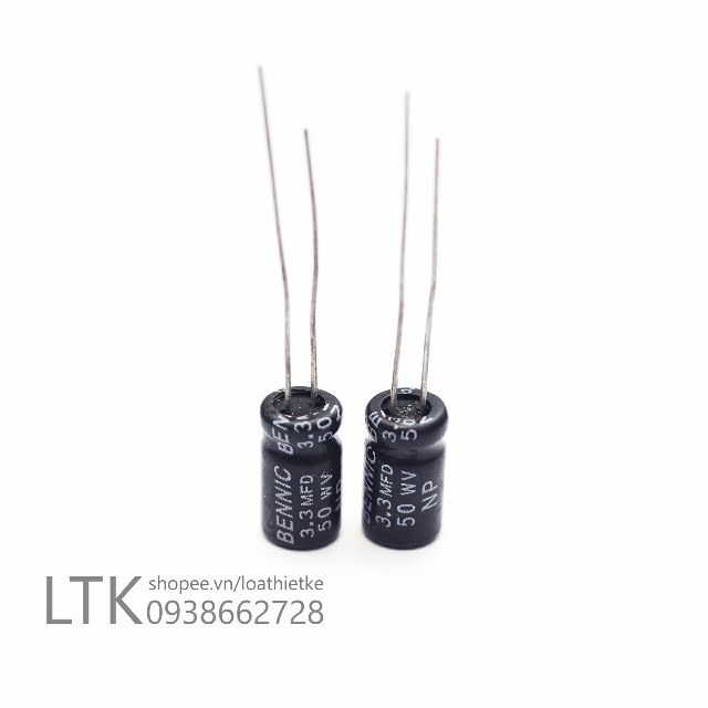 Cặp Tụ Loa Treble 3.3uF BENNIC Hàng Chuẩn