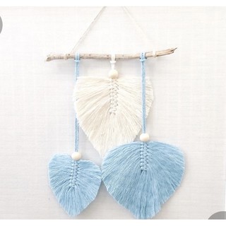 Tranh nghệ thuật MACRAME kiểu 3 lá