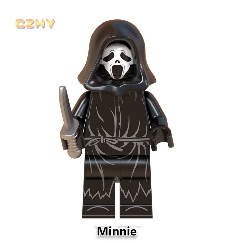 Mô Hình Lắp Ráp Nhân Vật Jason Jack Skellington Freddy Minnie Draven Trong Phim Kinh Dị