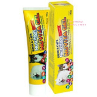 Gel Thức ăn bổ sung vitamin khoáng cho chó mèo - VMD Nuvita 120g