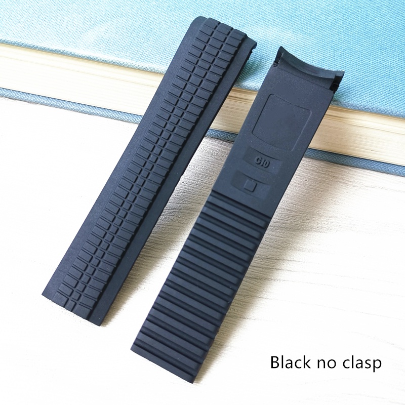 Dây Đeo Đồng Hồ 21mm Bằng Silicon Mềm Cho Philippe 5164A/5167A Aquanaut Series