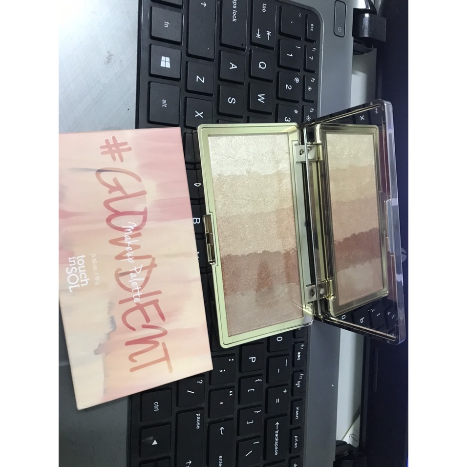100% AUTH- HÀNG CÓ SẴN- High light tạo khối kiêm phấn má GLOWDIENT MAKEUP PALETTE