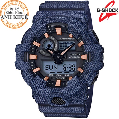 Đồng hồ nam G-SHOCK chính hãng Casio Anh Khuê GA-700DE-2ADR