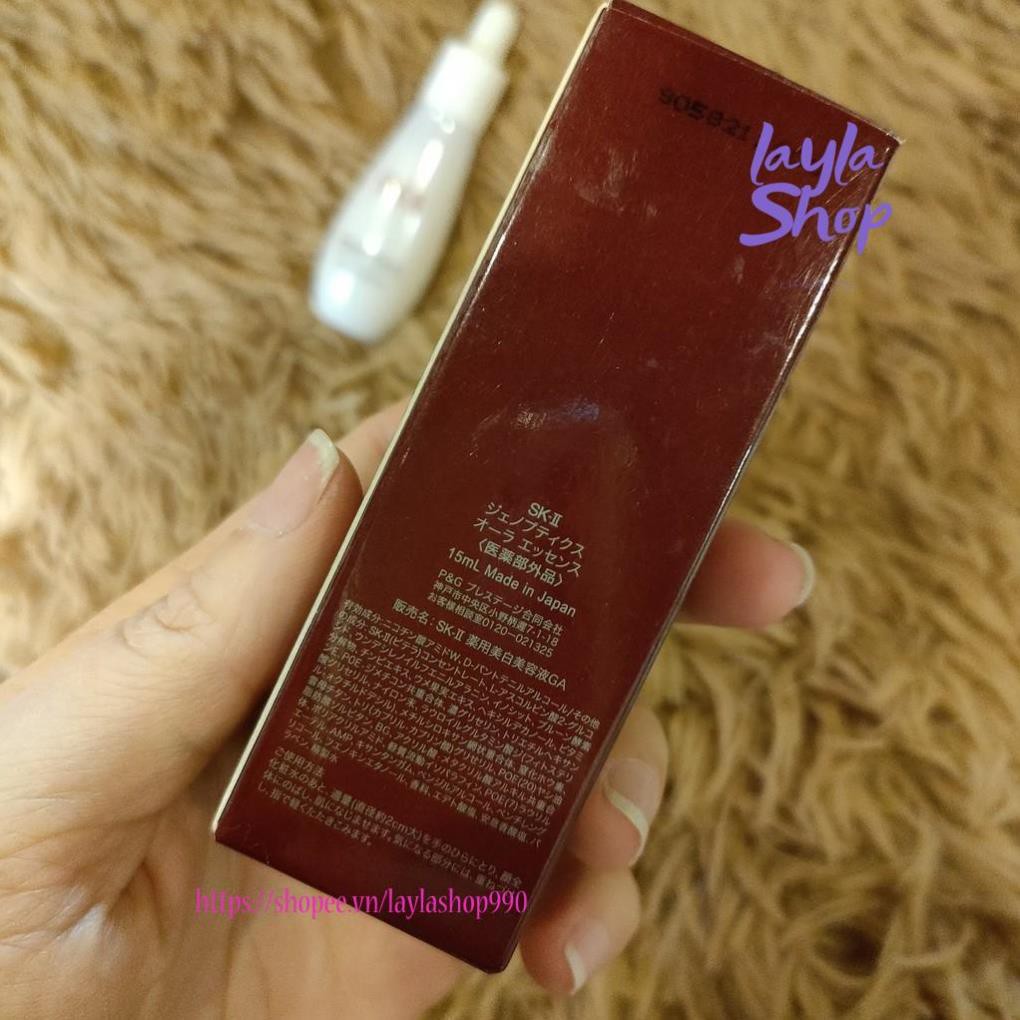 SK-II Genoptics Aura Essence 15ml – Serum dưỡng trắng, nuôi dưỡng làn da