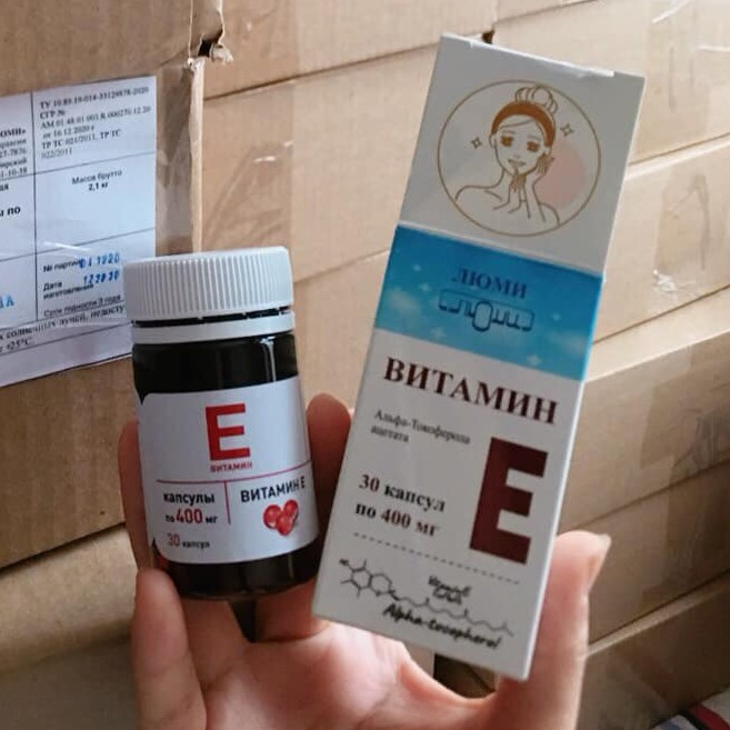 Combo sỉ 10 lọ Vitamin e đỏ Nga hàm lượng 400mg | BigBuy360 - bigbuy360.vn