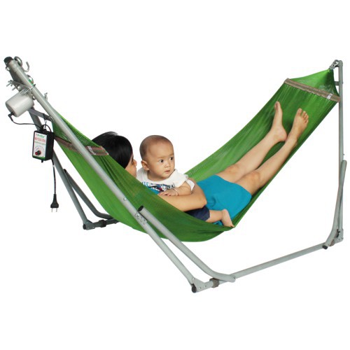 Máy đưa võng Sbaby AH01, máy đưa võng tự động, máy ru võng cho em bé