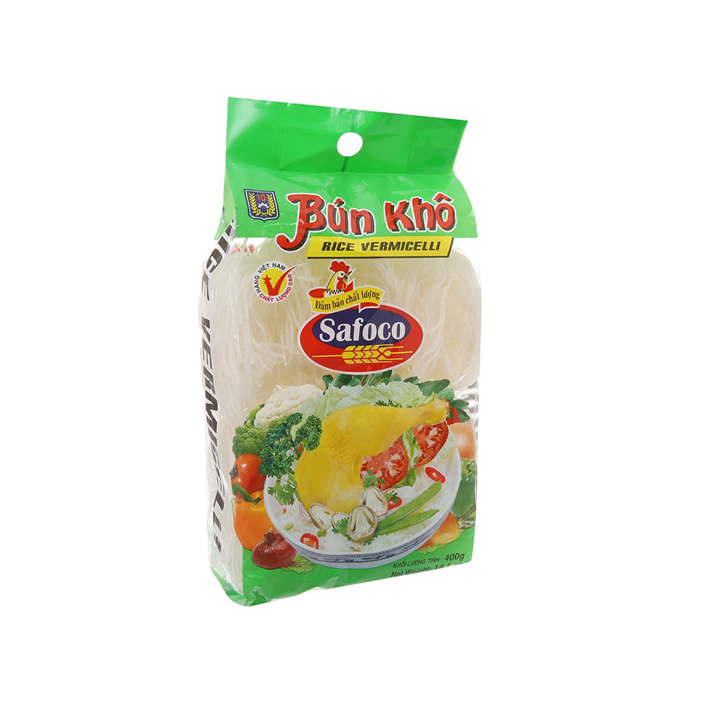 Bún gạo khô Safoco gói 400g