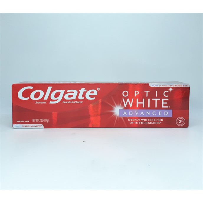 Kem Đánh Răng Colgate Optic White Advanced 119g