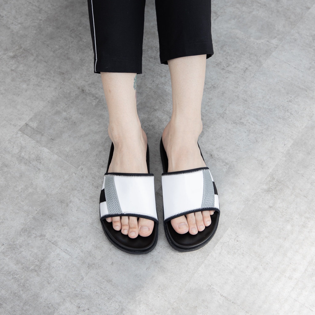 Dép MWC 7693 - Dép Nam Quai Ngang Basic Đế Bệt Phong Cách,Dép Quai Ngang Nam Đẹp,Siêu Hot Trend, Mẫu Mới, Giá Tốt