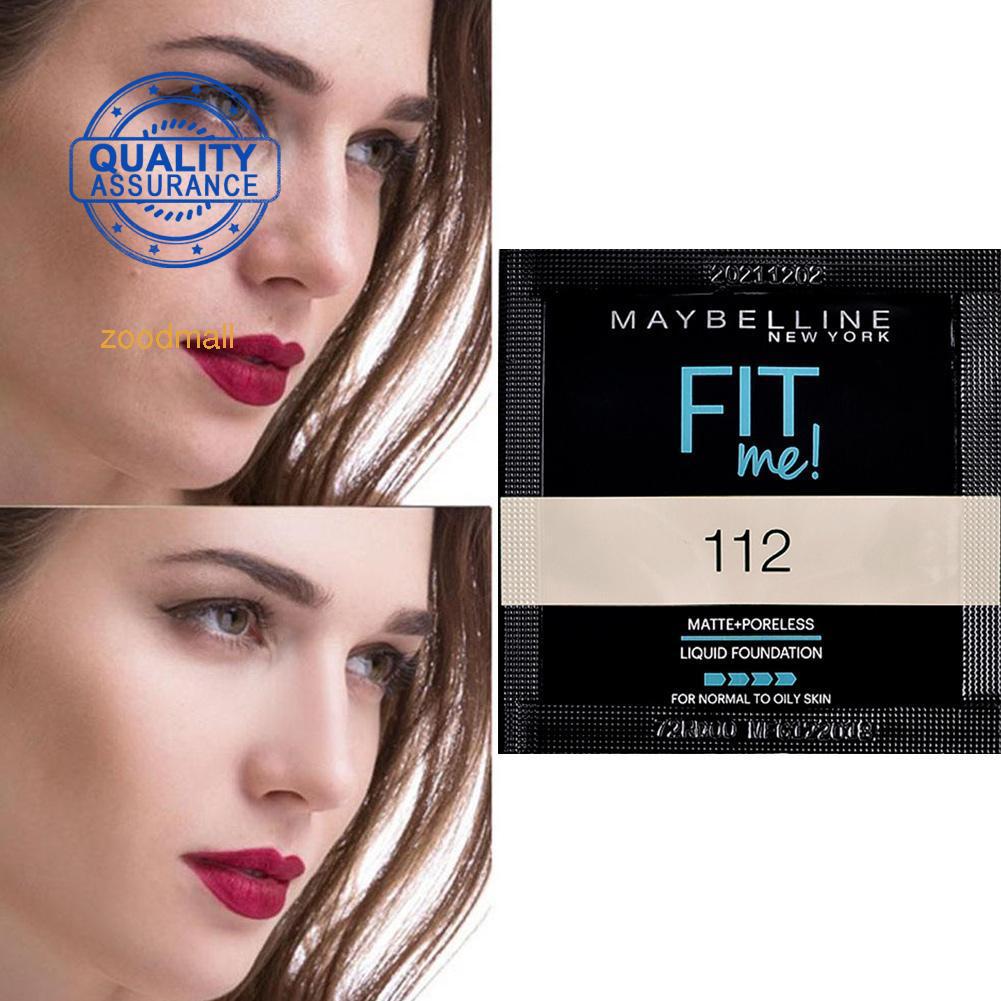 (Hàng Mới Về) Kem Nền Maybelline Fit Me + Lì 1 C2R4 1.5ml