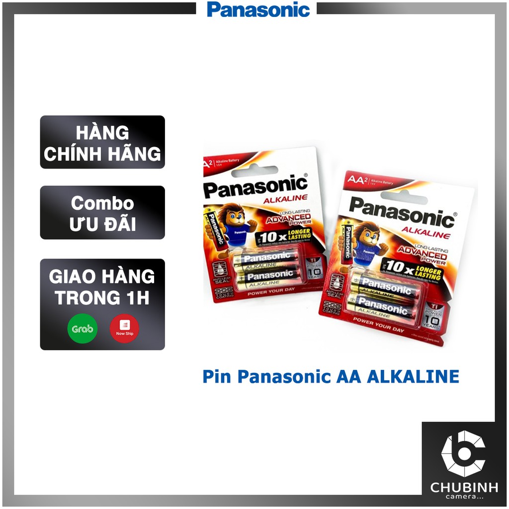 Pin cho máy ảnh Instax Mini 9, mini 11 | Pin Panasonic / Maxell Alkaline AA