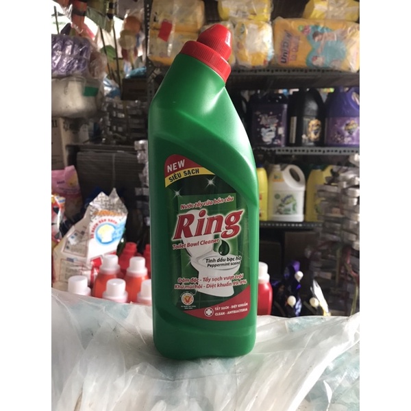 Combo 2 chai Tẩy rửa bồn cầu nhà tắm Ring