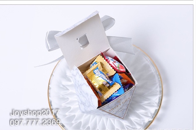 Bộ 10/20 hộp quà cưới phong cách Châu Âu 🎎