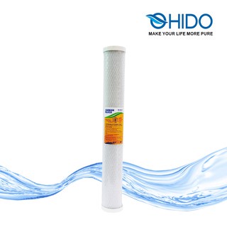 Lõi  lọc nước ro CTO Carbon Block 20"  OHIDO