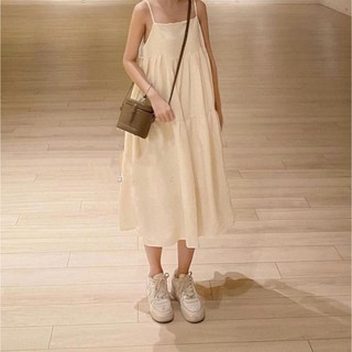 Đầm - Váy 2 dây bồng bềnh (Hàng sẵn)