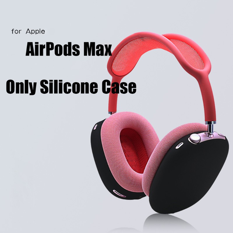 Vỏ Bảo Vệ Hộp Sạc Tai Nghe Airpods Max Bằng Silicon Chống Bụi Tiện Dụng