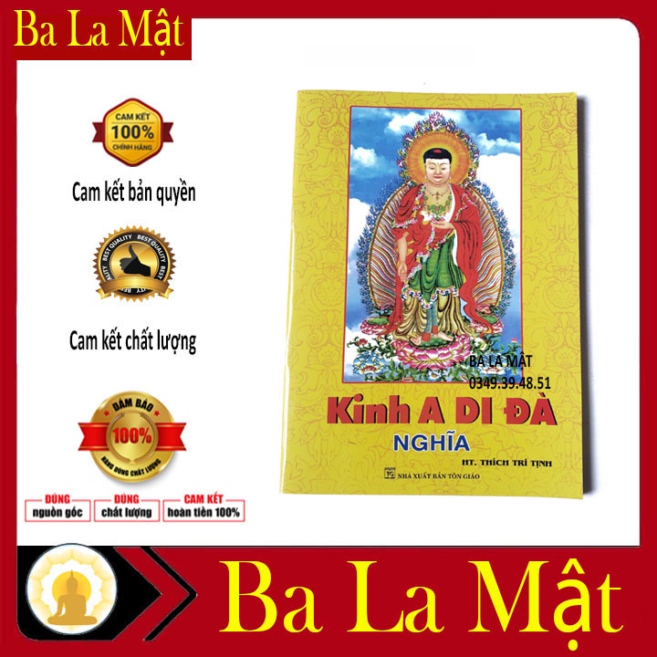 Sách - Kinh A DI ĐÀ giảng nghĩa