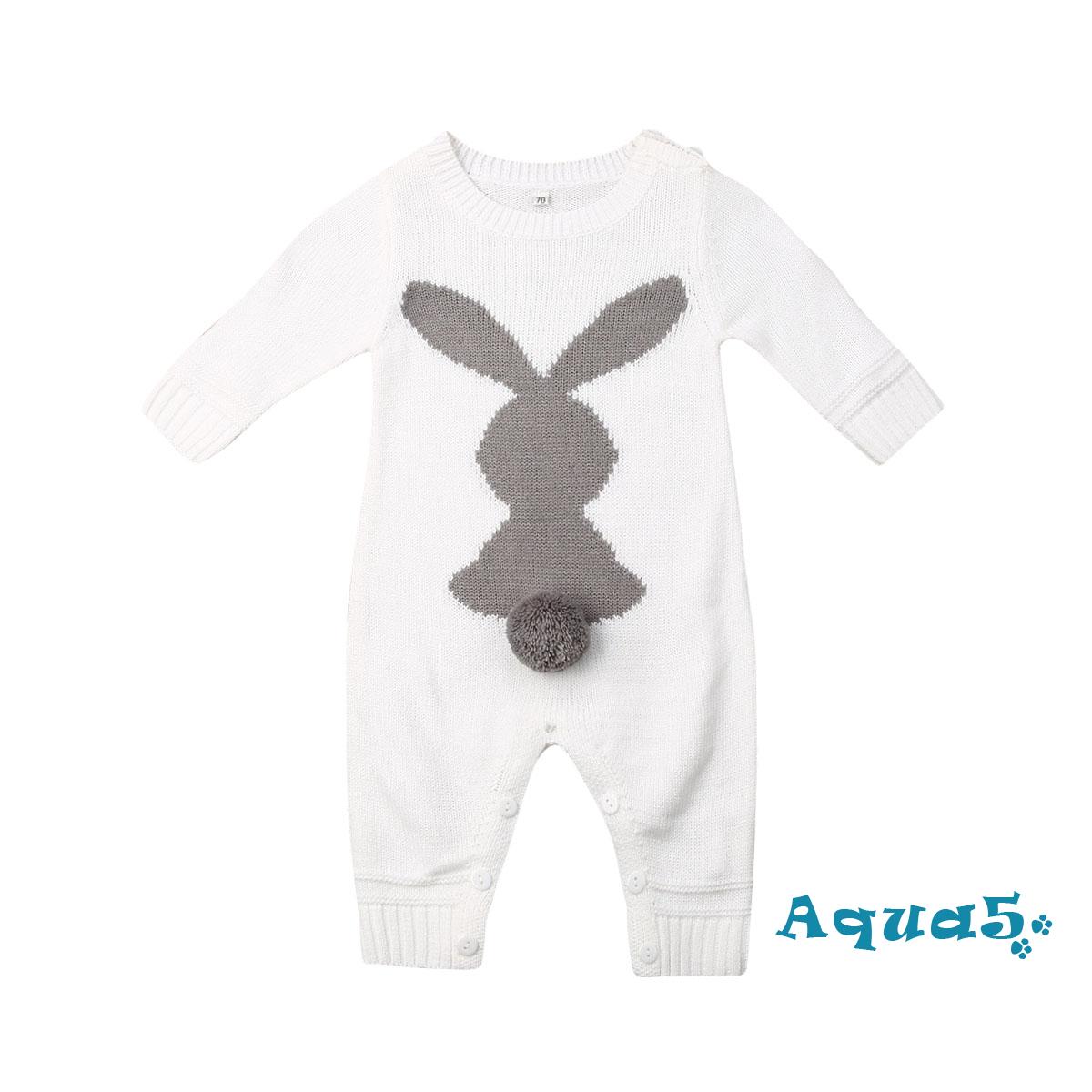 Bộ Áo Liền Quần Cotton Dễ Thương Cho Trẻ Sơ Sinh