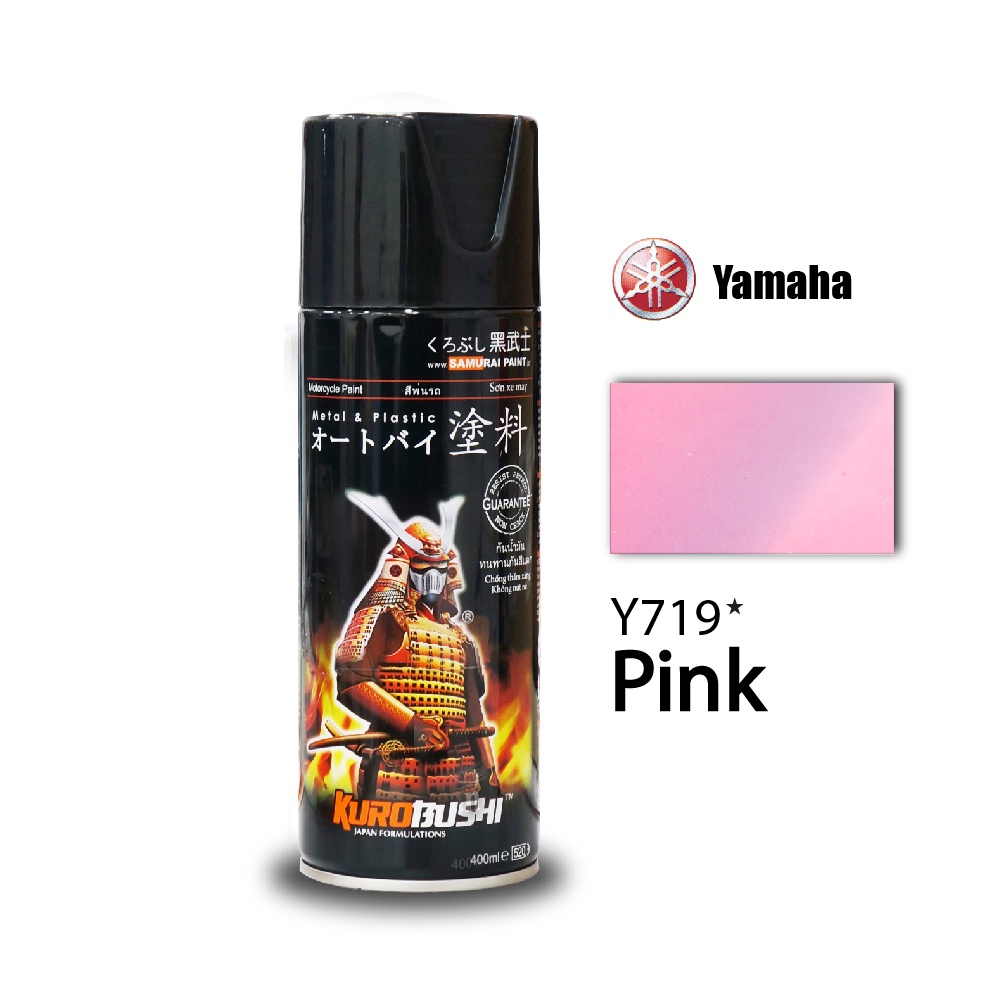 Sơn Samurai sơn xịt xe máy Y719* MÀU HỒNG