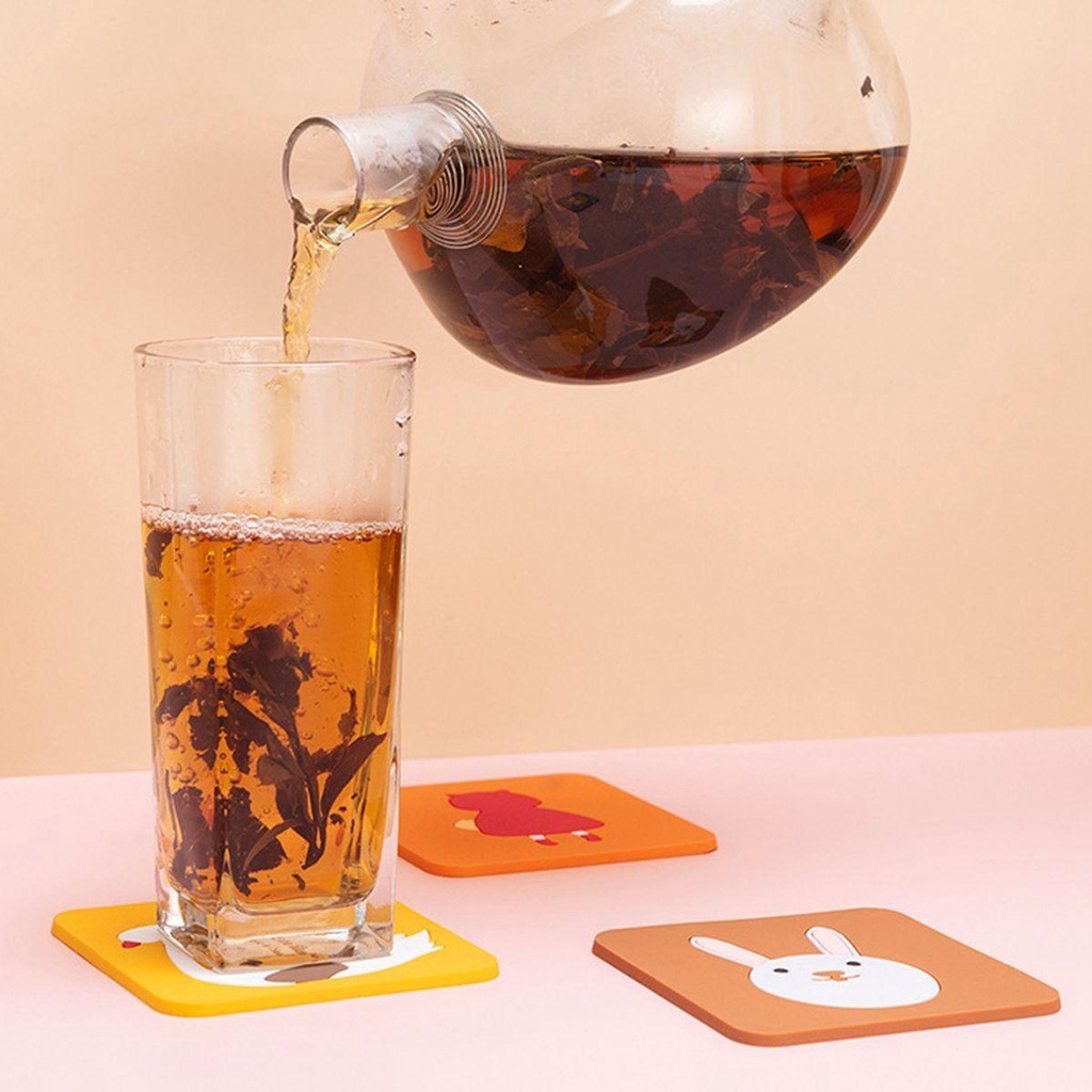 IVORY Thảm Lót Bàn Ăn Chịu Nhiệt Chống Trượt Hình Thú Dễ Thương Cho Trẻ Em Và Người Lớn