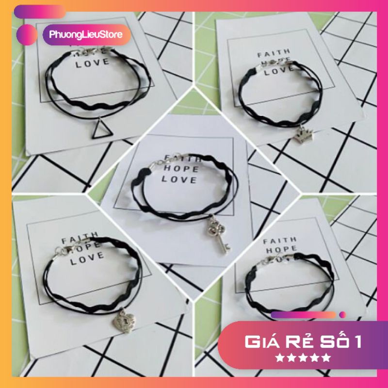VÒNG TAY handmade cá tính mẫu ren.