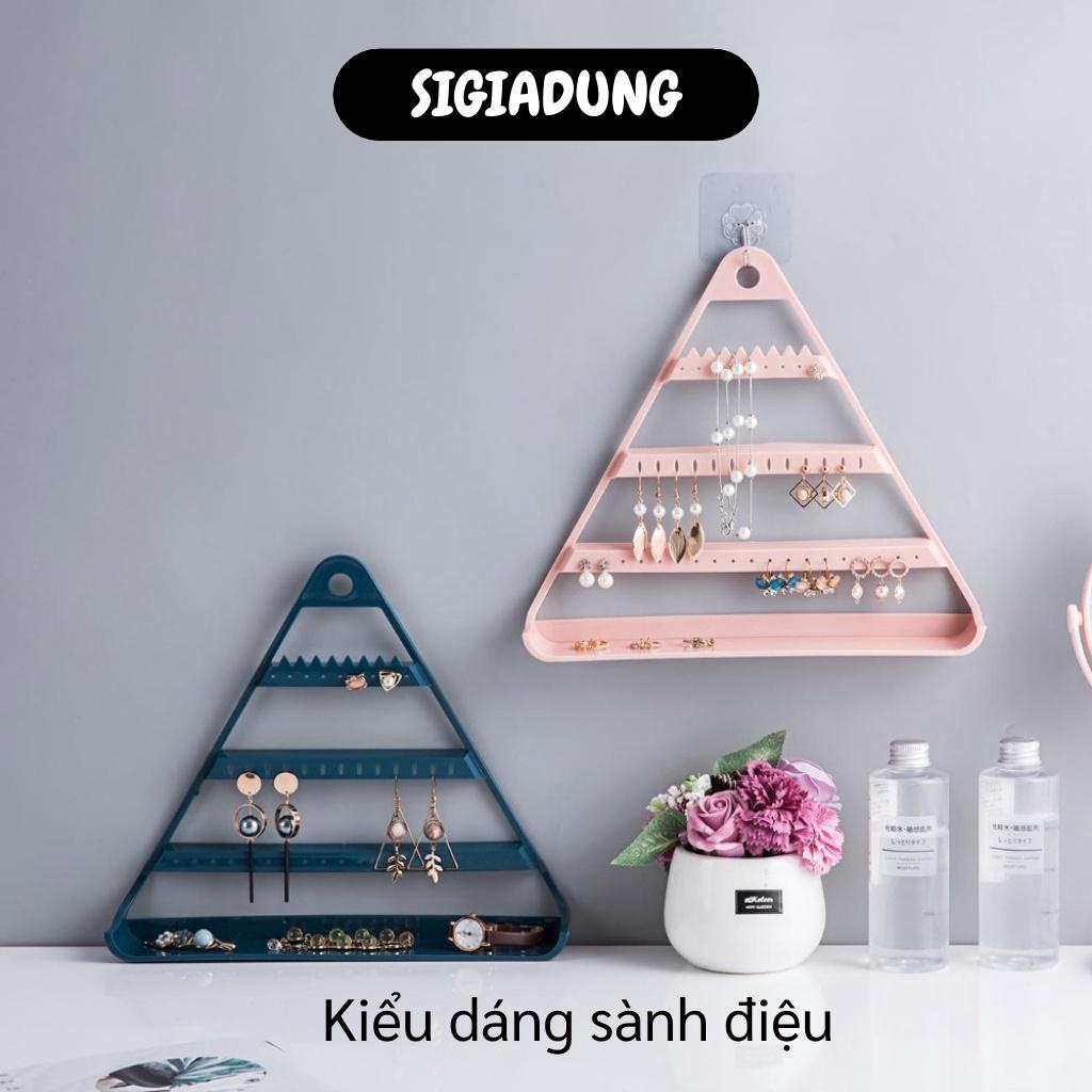 [SGD] Kệ Treo Khuyên Tai - Giá Treo Trưng Bày Bông Tai, Trang Sức Gắn Tường Tiện Lợi 9875