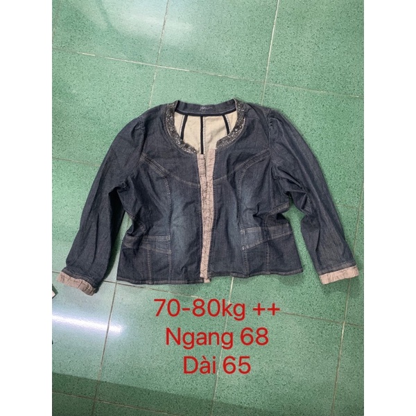 Áo khoác jean nữ 2hand