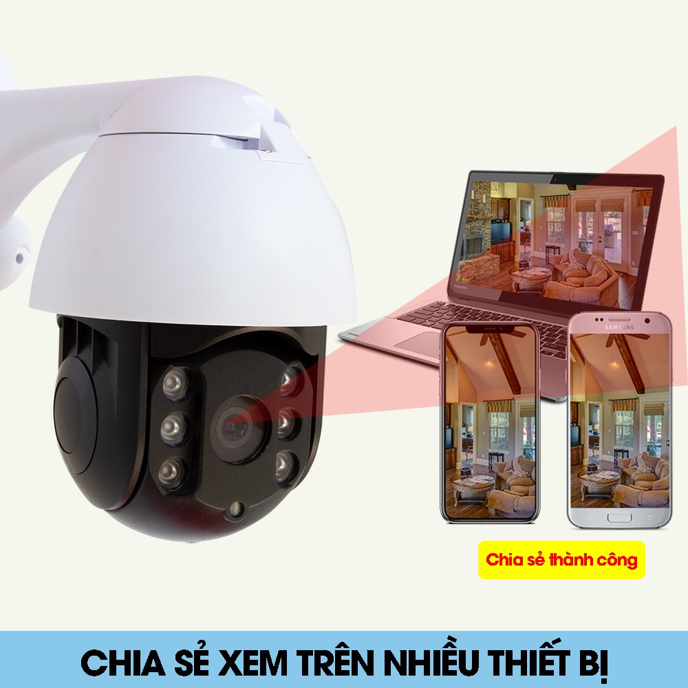 CAMERA NGOÀI TRỜI CARECAM 19HS-200W ĐỘ PHÂN GIẢI 2.0MPX