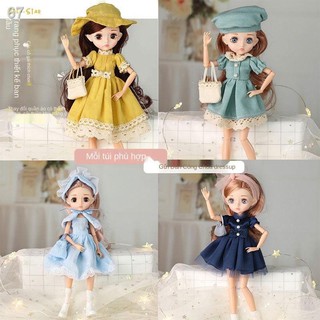 Đồ chơi búp bê Barbie Quần áo 26cm có thể đổi thành món quà sinh nhật bé gái 3-6 tuổi bộ lớn BobbyI