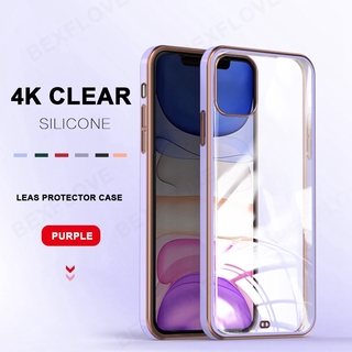 Ốp điện thoại Silicon TPU trong suốt cao cấp cho iPhone 13 12 11 Pro Max Promax 11Pro 12Pro 13Pro Max
