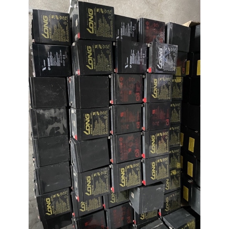 ắc quy Long chính hãng 12vl-5ah hàng tháo máy có trầy xước nhẹ do vận chuyển