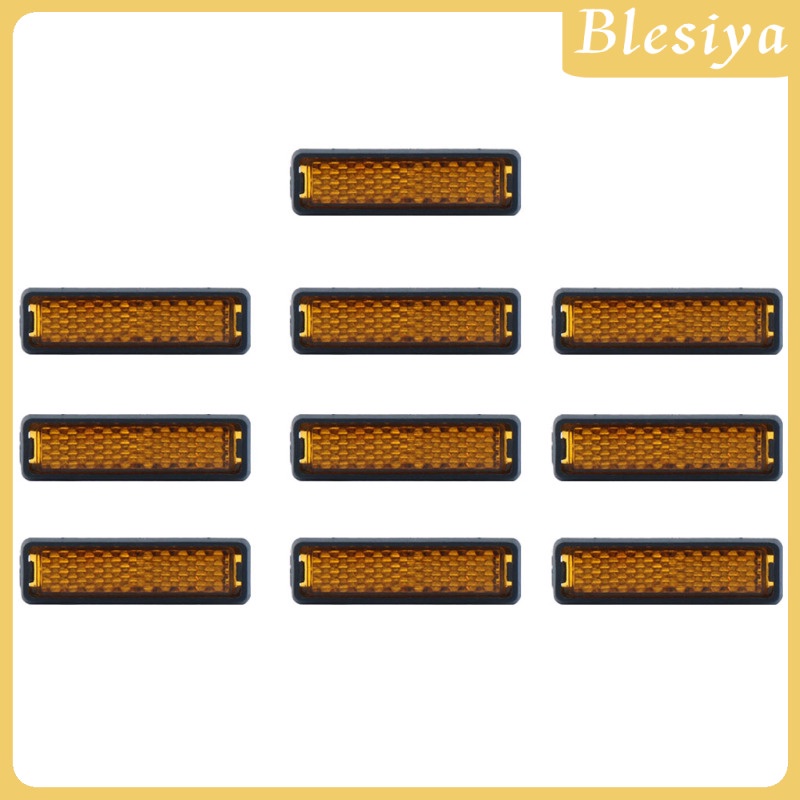 Set 10 Đèn Phản Quang Cảnh Báo Ban Đêm Cho Xe Đạp