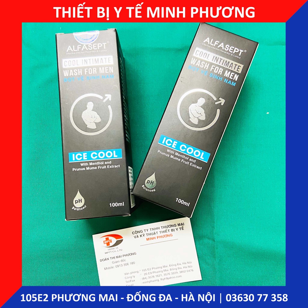 Dung dịch vệ sinh Nam ALFASEPT COOL INTIMATE