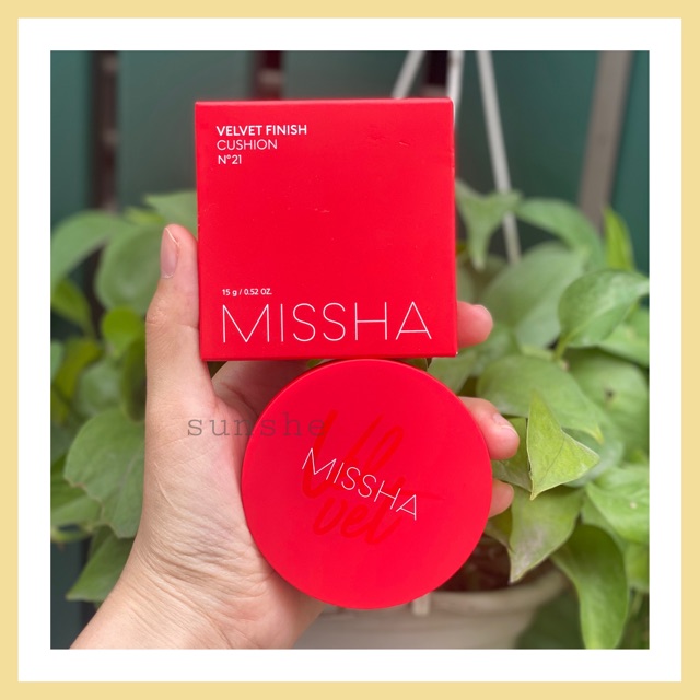 Phấn Nước Velvet Finish Cushion Missha SPF50+ PA+++