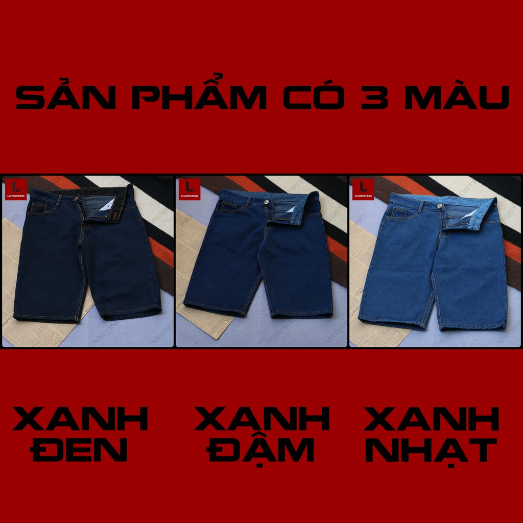 Quần short jean nam vải đẹp LRT - QSJ - 161 | quần short nam – LIVROSTINO