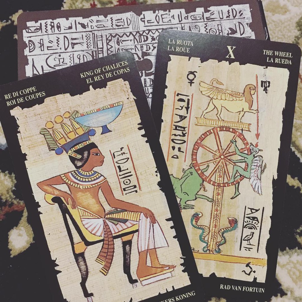 Bộ Bài Egyptian Tarot (Mystic House Tarot Shop)