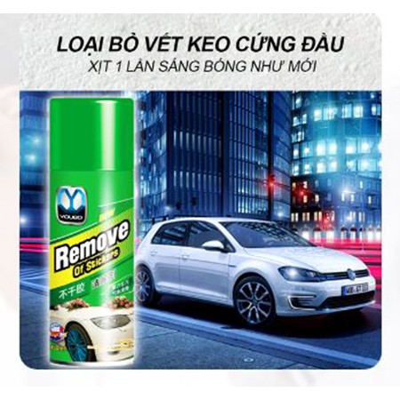 Xịt tẩy băng dính nhựa đường BOTNY 450ml