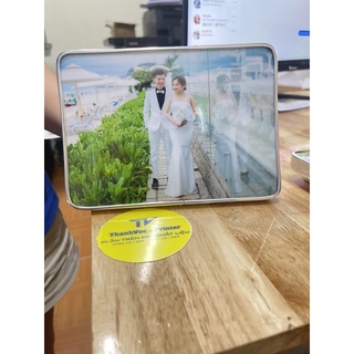 Khung gỗ meka 13x18 bo viền siêu đẹp