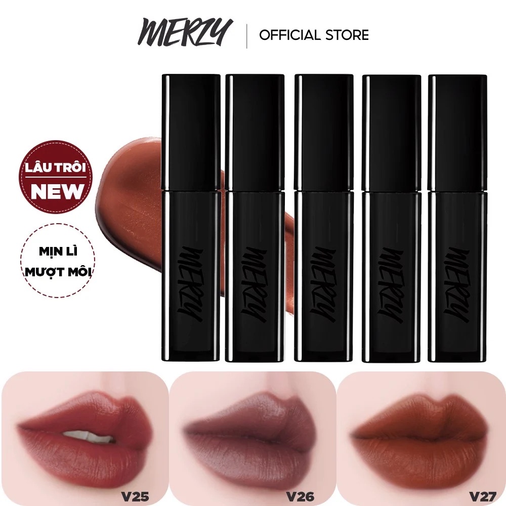 Son Kem Lì Merzy Noir In The Velvet Tint 4g