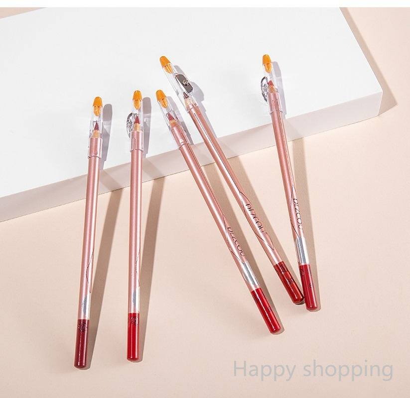 (Hàng Mới Về) Son Môi Kiêm Bút Kẻ Viền Môi Dưỡng Ẩm Chống Thấm Nước Không Phai Màu | BigBuy360 - bigbuy360.vn