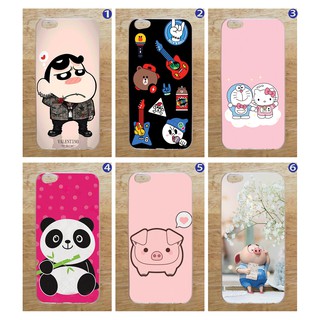 Ốp lưng vivo y67 / v5 / v5s - heo, gấu, shin chan, doreamon kity